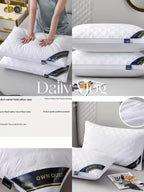 Pillow Set Hypoallergenic 3D Quilting Machine Washable