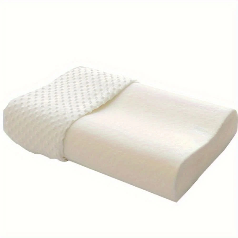 Pillow Slow-Rebound Memory Foam Ergonomic Neck Support Breathable Cover