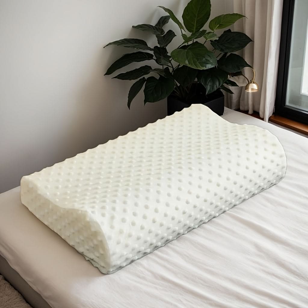 Pillow Slow-Rebound Memory Foam Ergonomic Neck Support Breathable Cover
