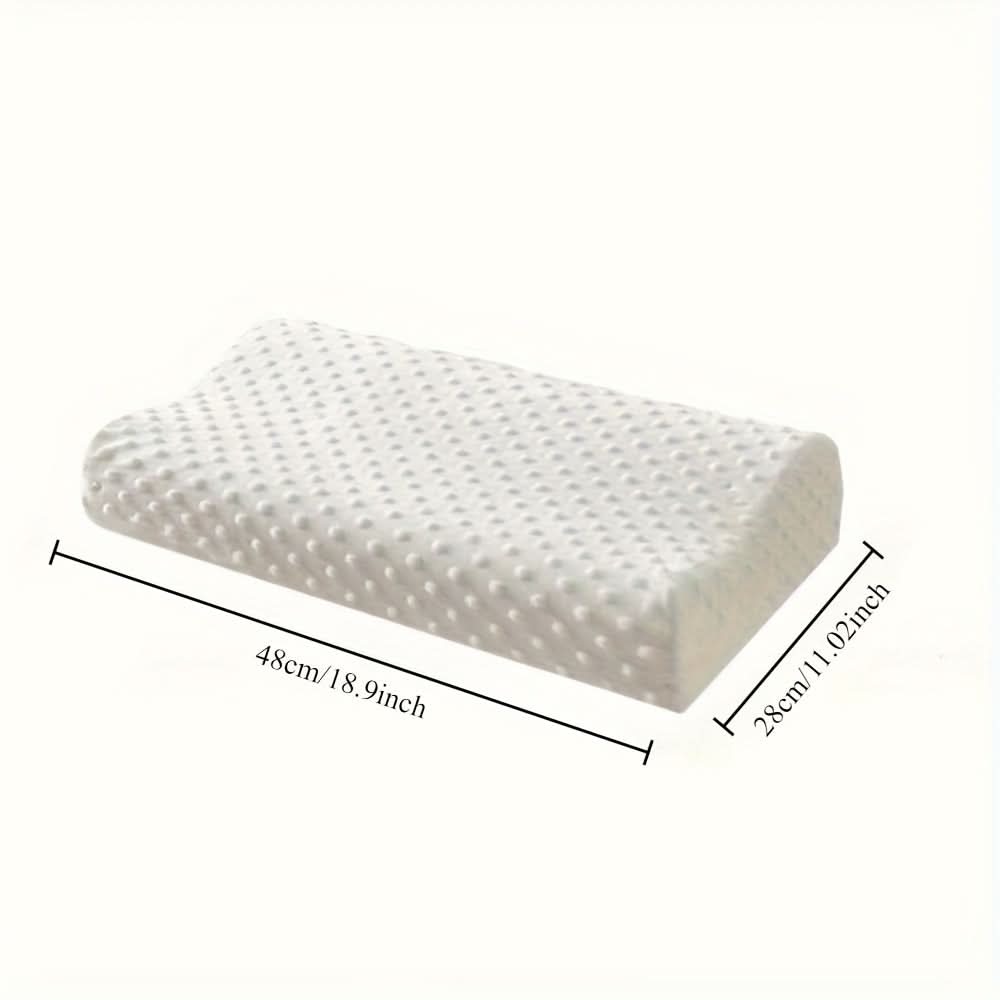 Pillow Slow-Rebound Memory Foam Ergonomic Neck Support Breathable Cover