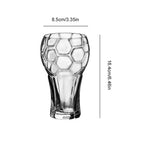 Pint Glass Football-Textured Grip 20.3 Fl Oz