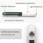 Plant Sensor Moisture & Nutrient Bluetooth App
