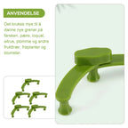 Plant Support Clips Weatherproof Plastic Adjustable Angle