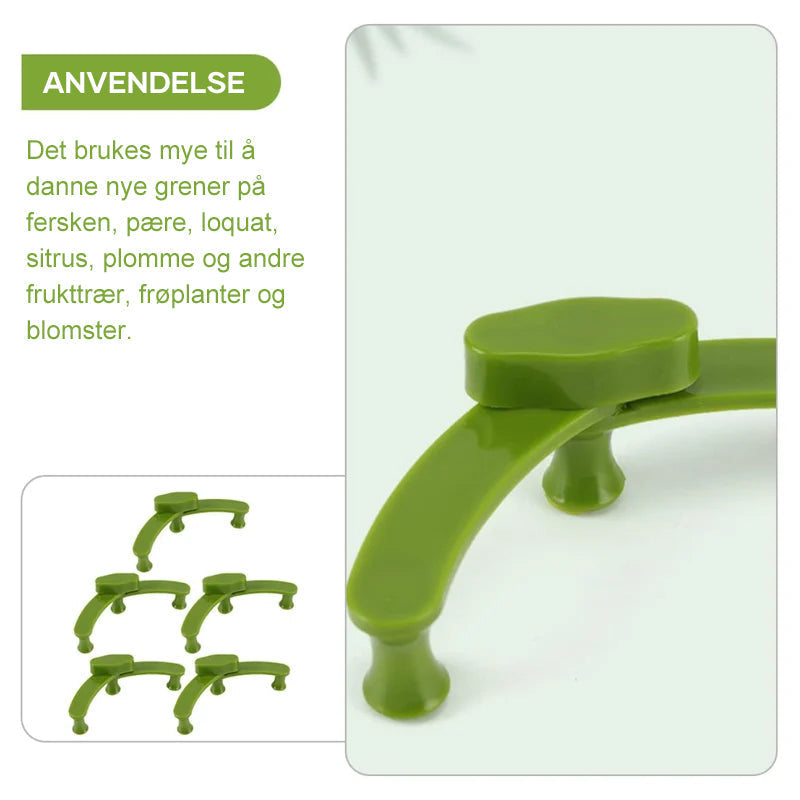 Plant Support Clips Weatherproof Plastic Adjustable Angle