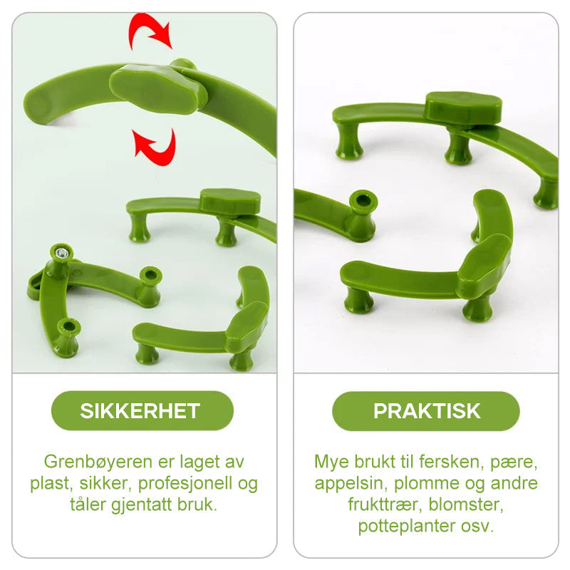 Plant Support Clips Weatherproof Plastic Adjustable Angle