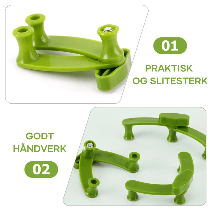 Plant Support Clips Weatherproof Plastic Adjustable Angle