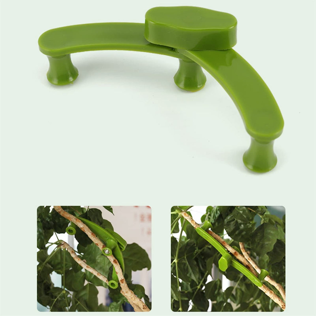 Plant Support Clips Weatherproof Plastic Adjustable Angle