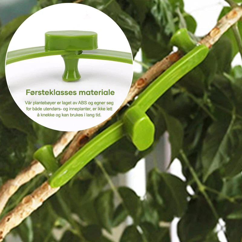 Plant Support Clips Weatherproof Plastic Adjustable Angle