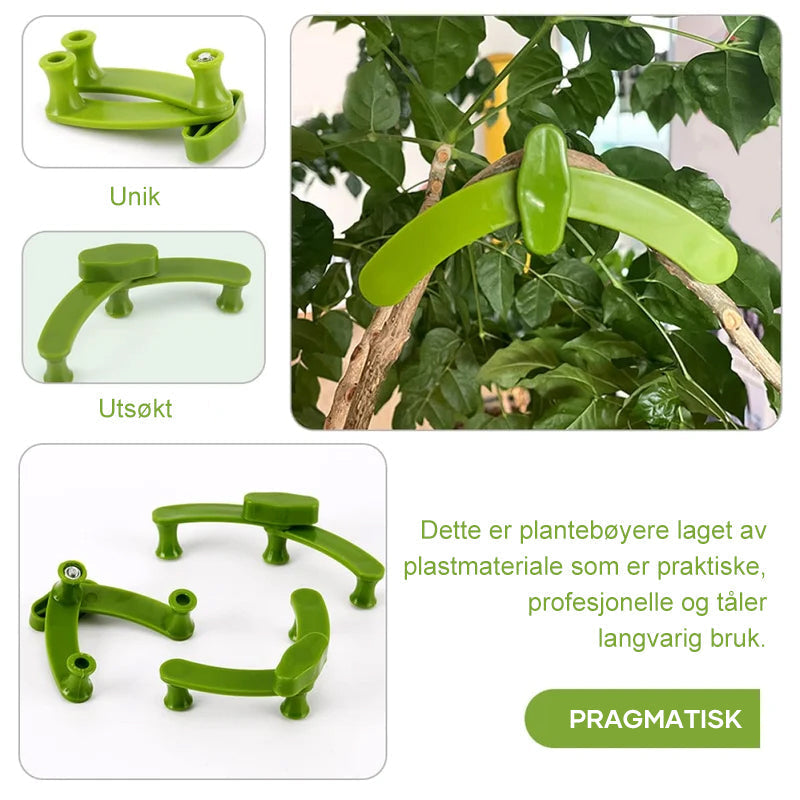 Plant Support Clips Weatherproof Plastic Adjustable Angle