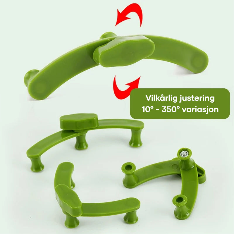 Plant Support Clips Weatherproof Plastic Adjustable Angle
