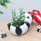 Planter Panda-Shaped Compact Lightweight