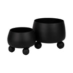Planter Set Ceramic Modern Minimalist Set of 3