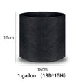 Planting Bag Breathable Felt Fabric UV-Resistant & Reusable