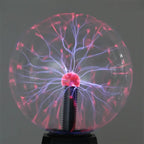 Plasma Ball Night Light Touch-Activated USB & Battery Powered