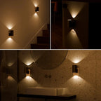Plug-In Wall Light Adjustable Swivel Head Warm LED Glow