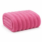 Plush Throw Blanket Ultra-Soft Microfiber Oversized 65x90