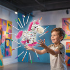 Plush Toy Paintable & Washable With 12 Non-Toxic Markers