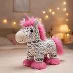 Plush Toy Paintable & Washable With 12 Non-Toxic Markers