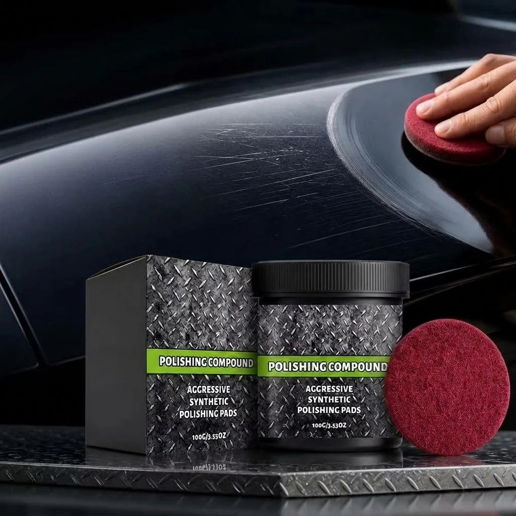 Polishing Paste Kit Metal & Stone Includes Pad
