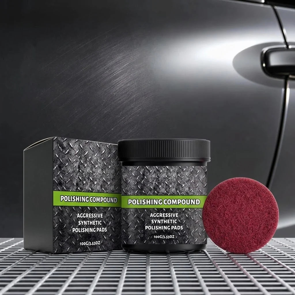 Polishing Paste Kit Metal & Stone Includes Pad
