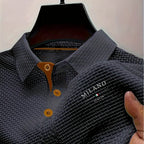 Polo Shirt Textured Lightweight Breathable