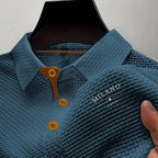 Polo Shirt Textured Lightweight Breathable