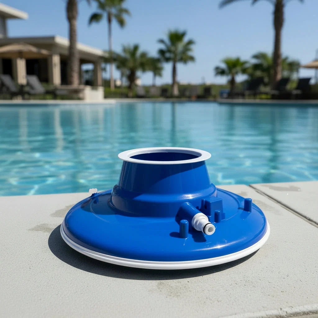 Pool Vacuum Cleaner Water-Powered Chemical-Free Reusable Filter