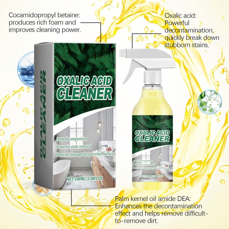 Porcelain Cleaner Oxalic Acid Rust & Limescale Remover