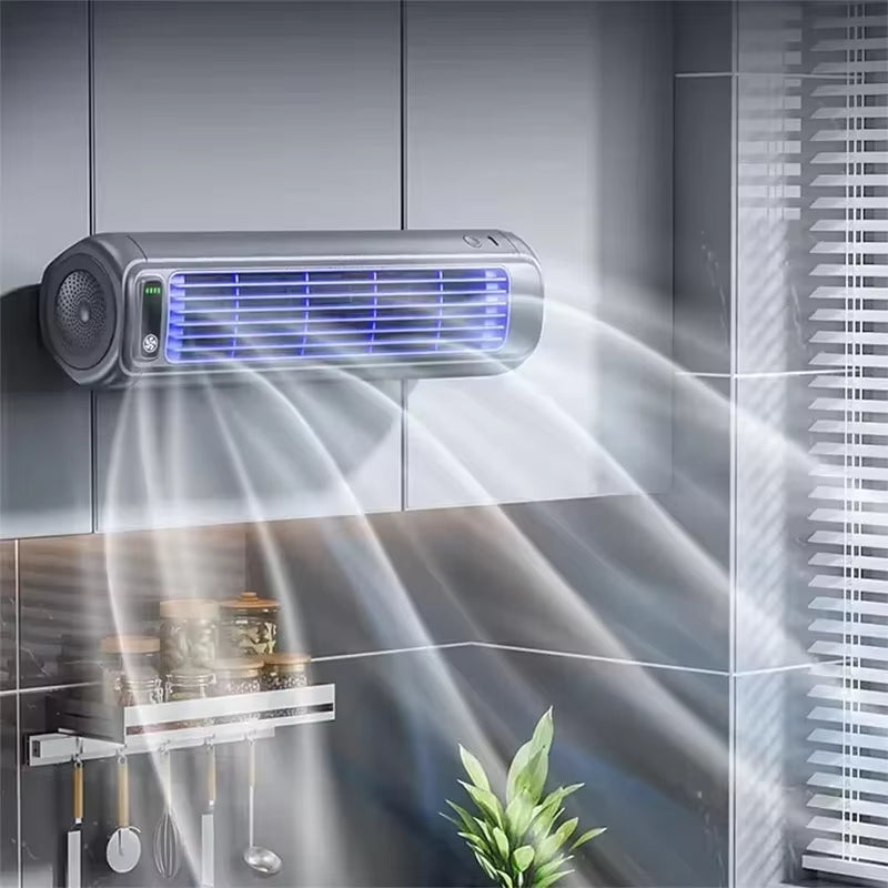 Portable Air Conditioner Drill-Free Wall Mount Whisper-Quiet