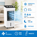 Portable Air Cooler Evaporative Cooling Fan & Humidifier