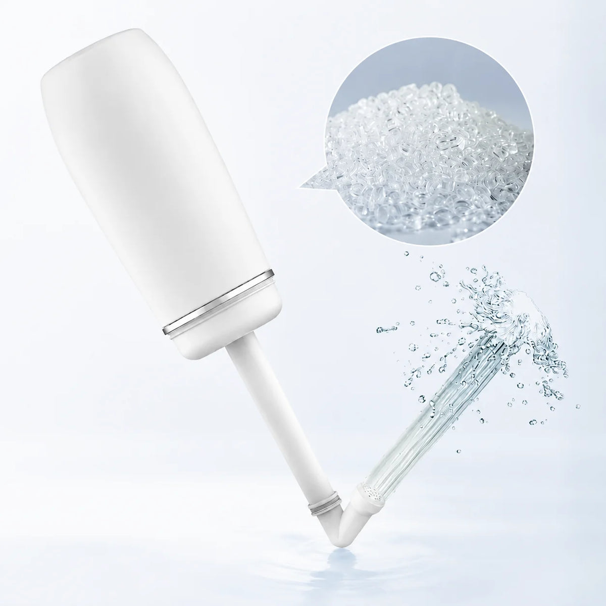 Portable Bidet Manual Hand-Press Adjustable Nozzle 400 ml