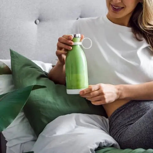 Portable Blender USB Rechargeable 6 Stainless Steel Blades BPA Free