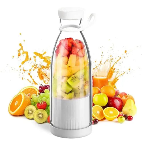 Portable Blender USB Rechargeable 6 Stainless Steel Blades BPA Free