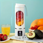 Portable Blender USB Rechargeable Cordless
