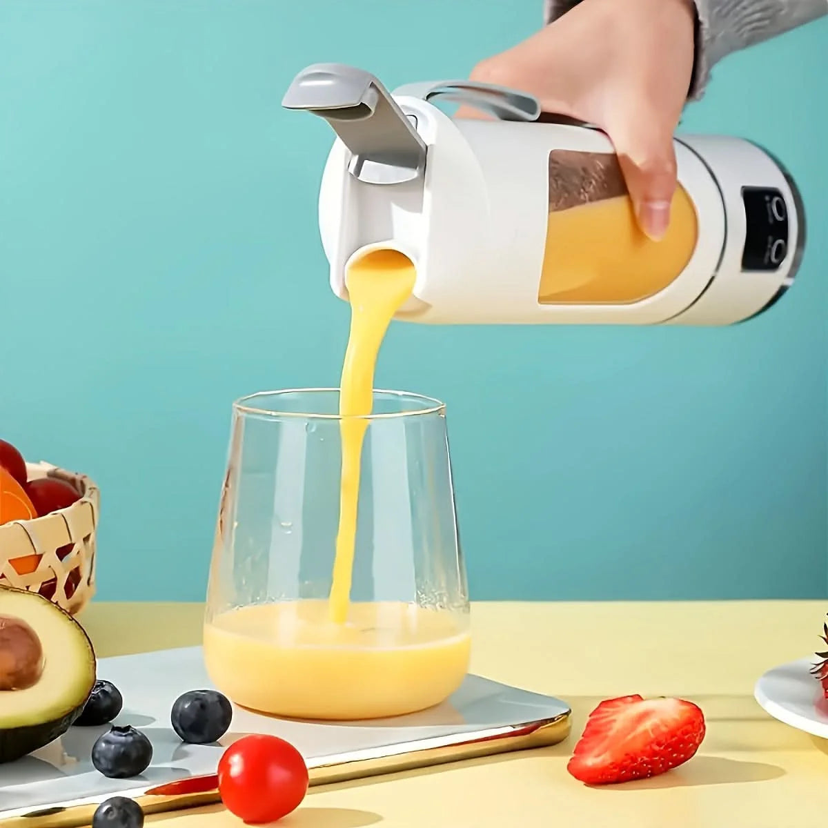 Portable Blender USB Rechargeable Cordless