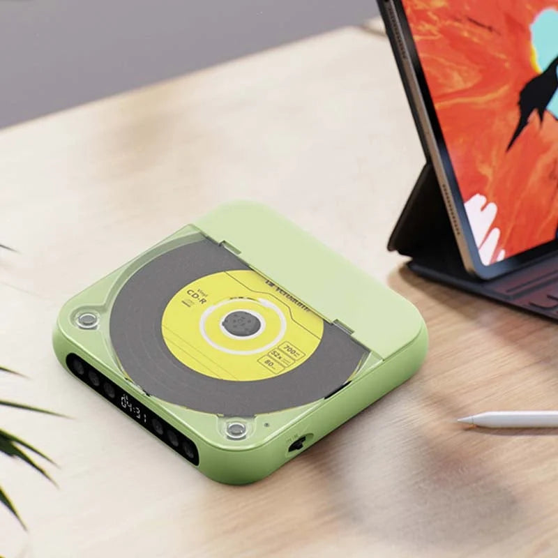 Portable CD Player Bluetooth Hi-Fi 6-Hour Battery
