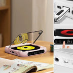 Portable CD Player Bluetooth Hi-Fi 6-Hour Battery