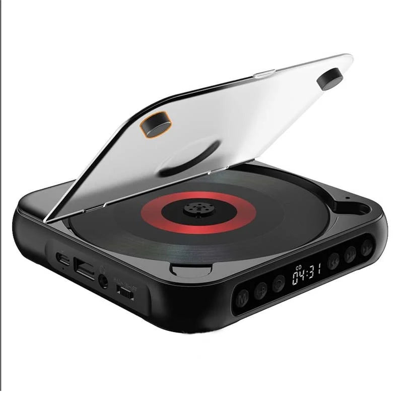 Portable CD Player Bluetooth Hi-Fi 6-Hour Battery