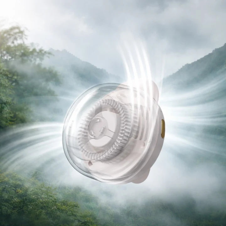 Portable Clip Fan Rechargeable 36-Hour 360° Swivel Quiet