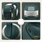 Portable Clip Fan Rechargeable 36-Hour 360° Swivel Quiet