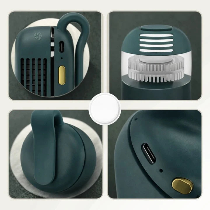 Portable Clip Fan Rechargeable 36-Hour 360° Swivel Quiet