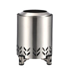 Portable Fire Bowl Heat-Resistant Metal Elevated Stand