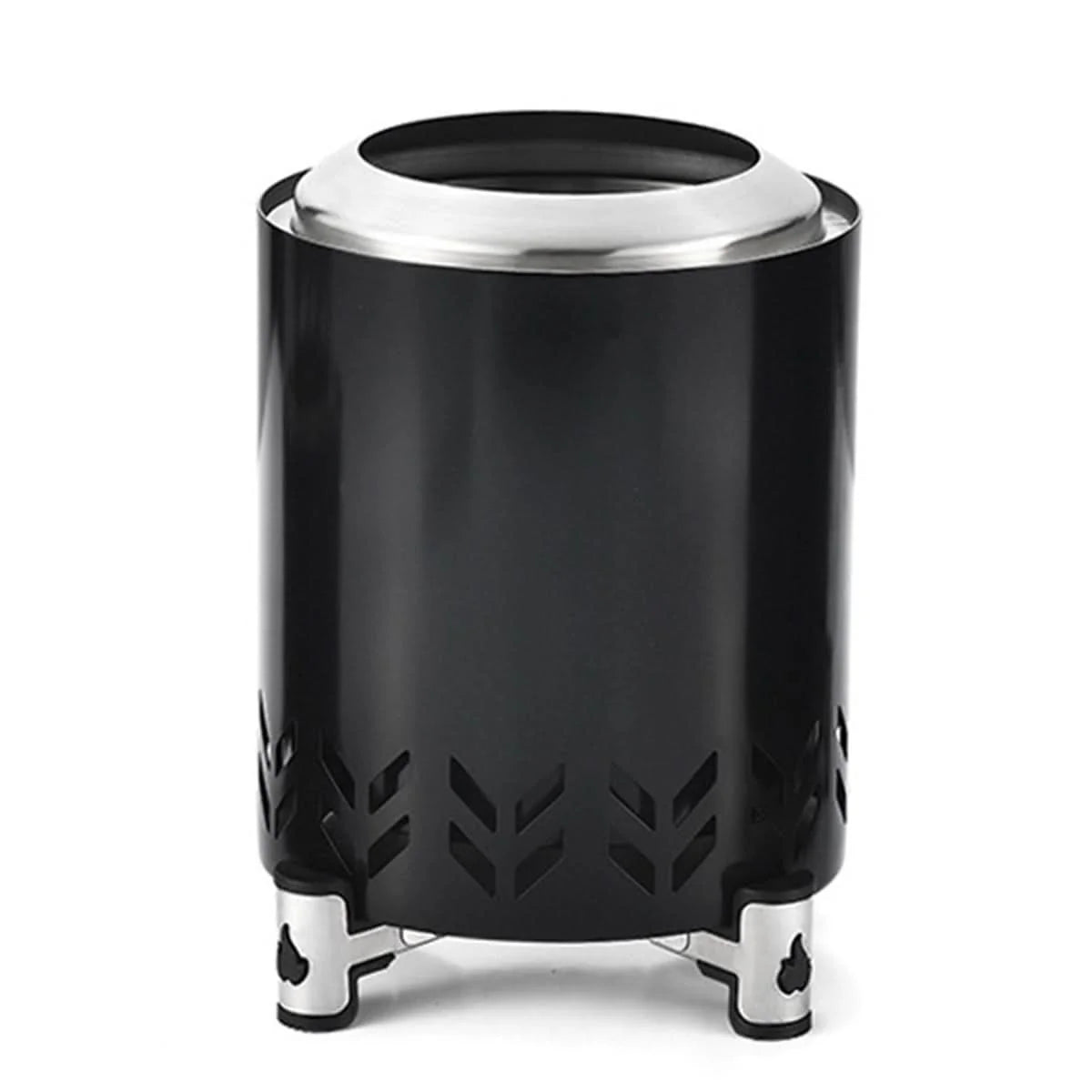 Portable Fire Bowl Heat-Resistant Metal Elevated Stand