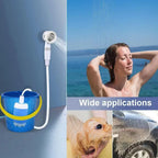 Portable Shower USB Rechargeable & Adjustable Jet