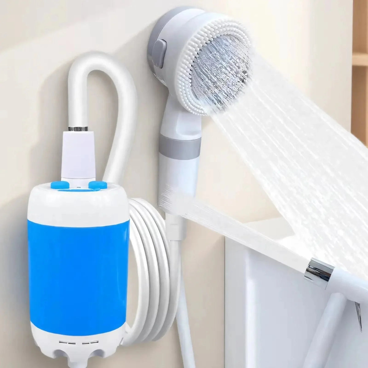 Portable Shower USB Rechargeable & Adjustable Jet