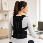 Posture Corrector Brace Adjustable Breathable Mesh Upper Back Support