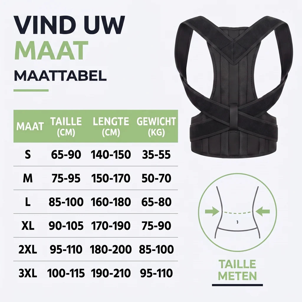 Posture Corrector Brace Adjustable Breathable Mesh Upper Back Support