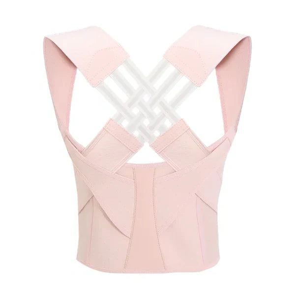 Posture Corrector Brace Adjustable Straps Discreet Under-Clothing Support