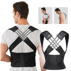 Posture Corrector Brace Adjustable Straps Discreet Under-Clothing Support