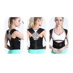Posture Corrector Brace Adjustable Straps Discreet Under-Clothing Support